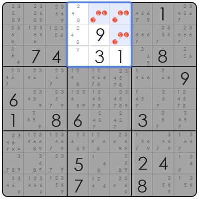 empty sudoku grid